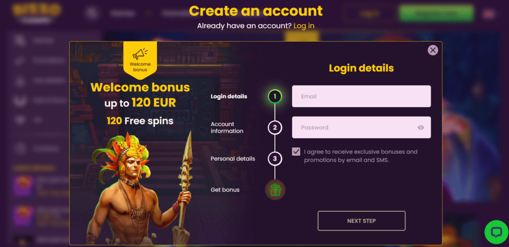 bizzo casino Gameplay
