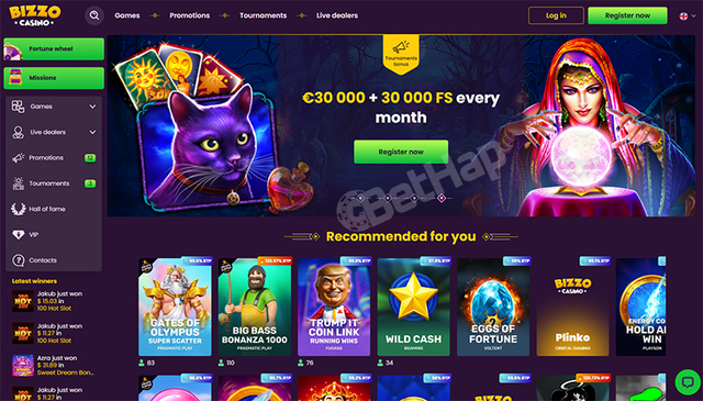 bizzo casino Gameplay